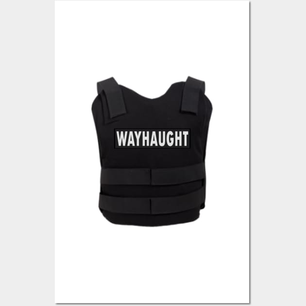 WayHaught bullet proof vest - Wynonna Earp Wall Art by tziggles